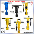 Hand Rock Drill / Quarry Granite Air Rock Drill (Y26 Y24 TY24C Y19A Y018 Y20LY)